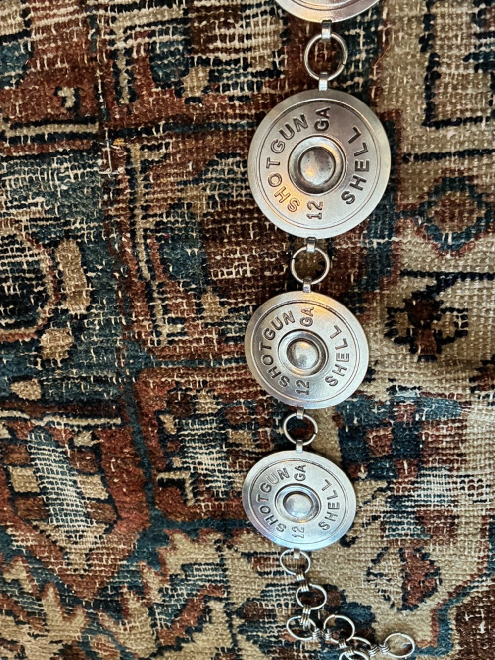 Silver Shotgun  Belt - Brand New